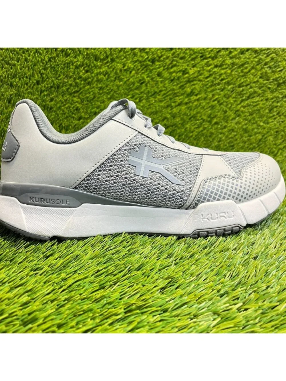 Kuru Quantum 2.0 Mens Size 11.5E Gray Athletic Running Walking Shoes Sneakers